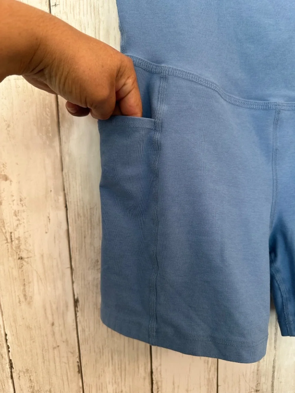 ✨ Beyond Yoga Spacedye Love the Bump Maternity Pocket Biker Shorts M Active Mom